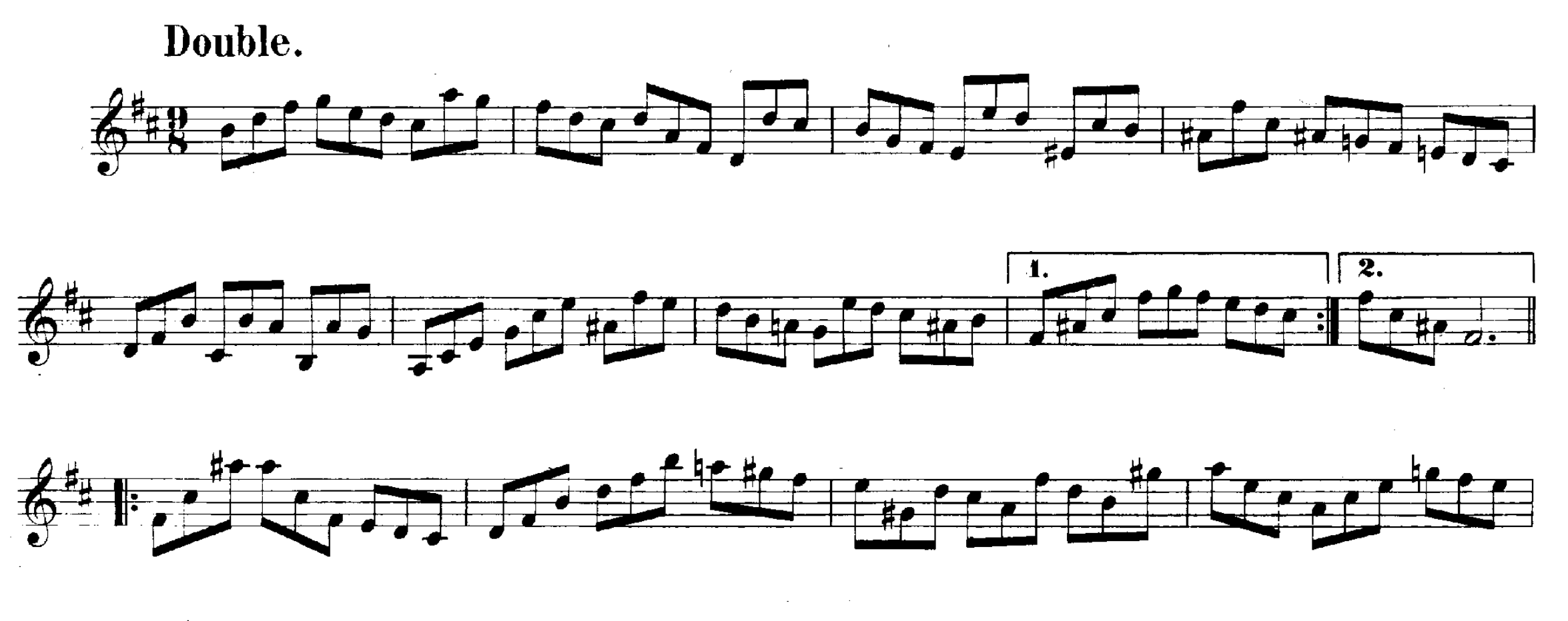 bach double excerpt